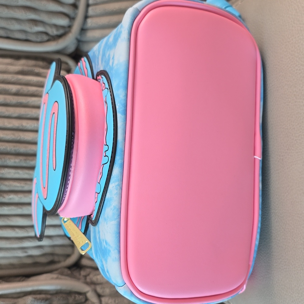 Disney Parks Eats Collection Mickey Macaron Loungefly Mini Backpack - Picture 11 of 13